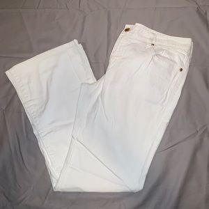 White Flair Jeans